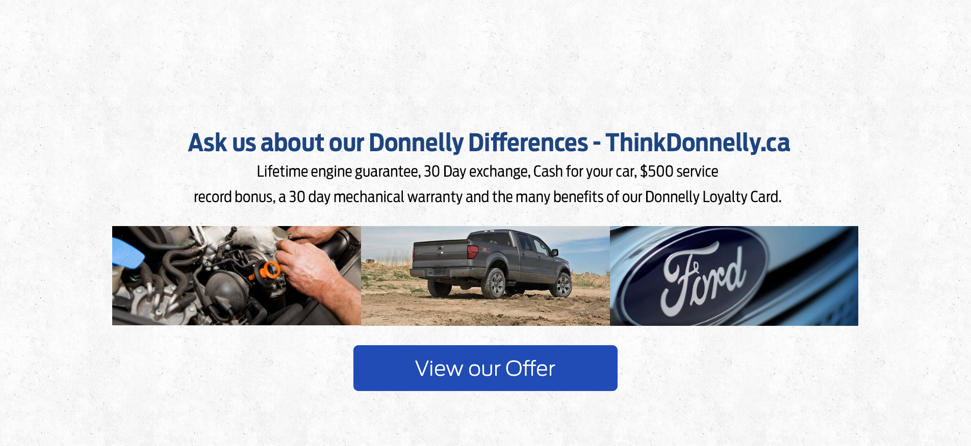 Donnelly Ford New & Used Ford Dealership Ottawa, ON.